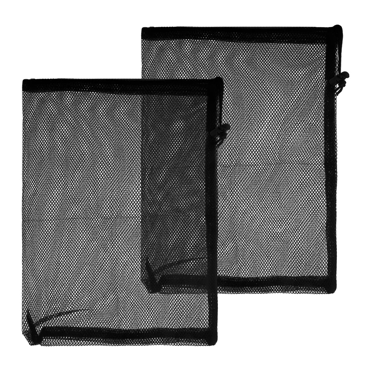 Lotsdonxia 2 Pcs Pond Pump Filter Bags - 30x40cm Nylon Mesh Cover with Drawstring for Water Pumps, Garden Pond Filters, Fish Tanks, Fountains, and Swimming Pool Maintenance
