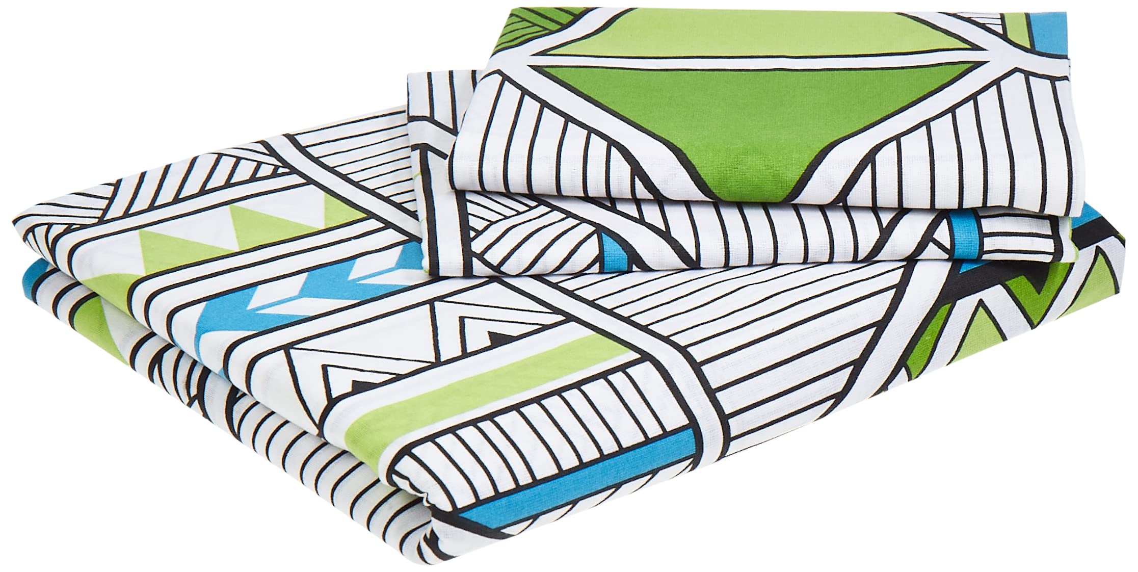 Divine Casa Classic Double Bedsheet Set, Printed, Multi-Colour, Cl1147