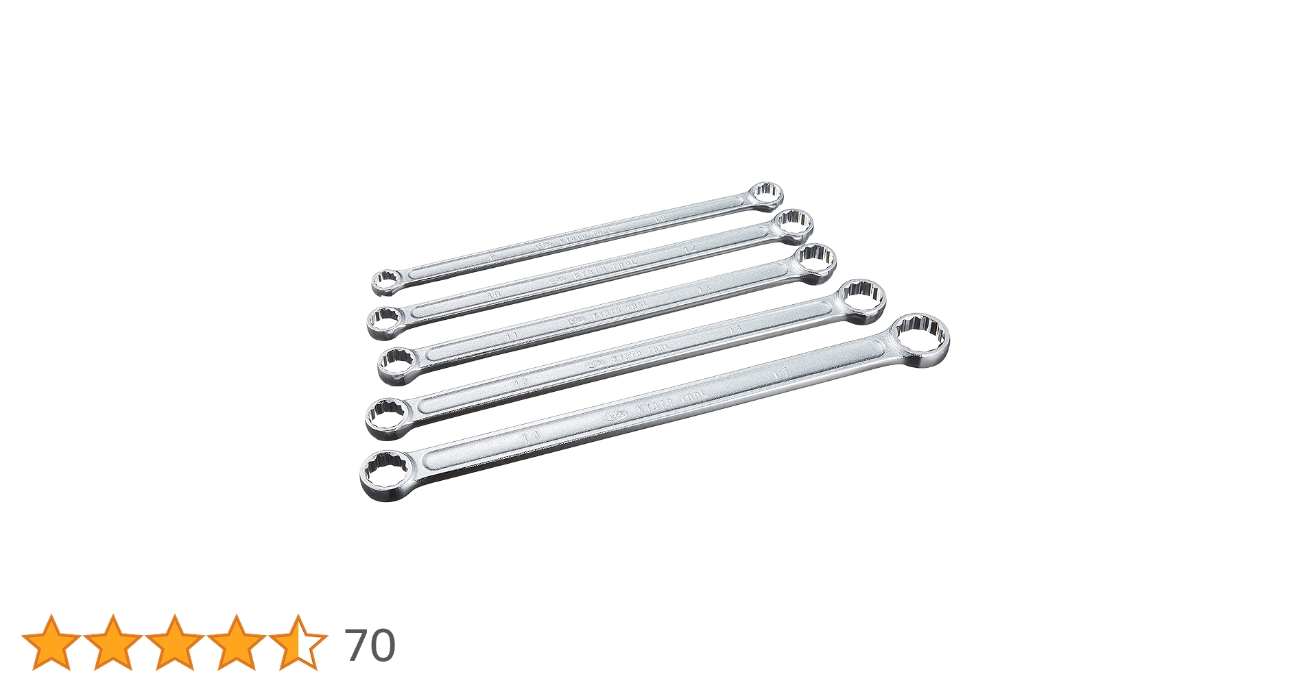 m1505ページです 楽天市場】KTC ストレートロングめがねレンチセット [5本組