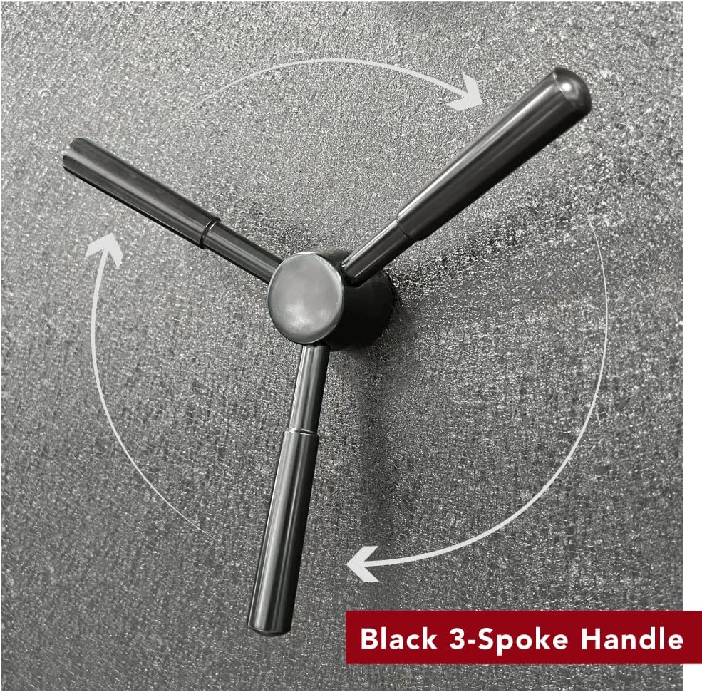 Stealth Essential Gun Safe EGS28 Special Edition FLAG Safe 28 Gun Capacity with 30 Minute Fire Protection California DOJ Approved Black