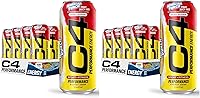 Vista 43 de C4 Energy - Bebida energética carbonatada sin azúcar, bebida preentrenamiento + beta alanina, cereza de medianoche, 16 onzas líquidas (paquete de 12)
