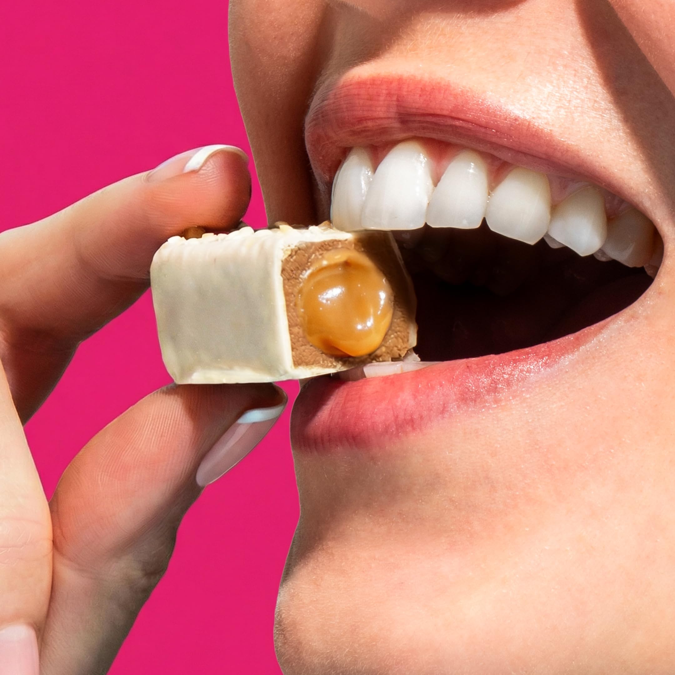 share Bio Protein Bites Salted Peanut (15x40g) | Veganer Proteinriegel 23% Eiweiß, Ballaststoffreich, Ohne Palmöl, Jeder Kauf spendet, Proteinquelle, Cremige Nussmus-Füllung
