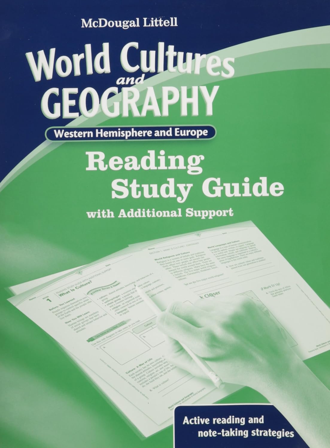 Western Hemisphere and Europe, Grades 68 World Cultures & Geography
