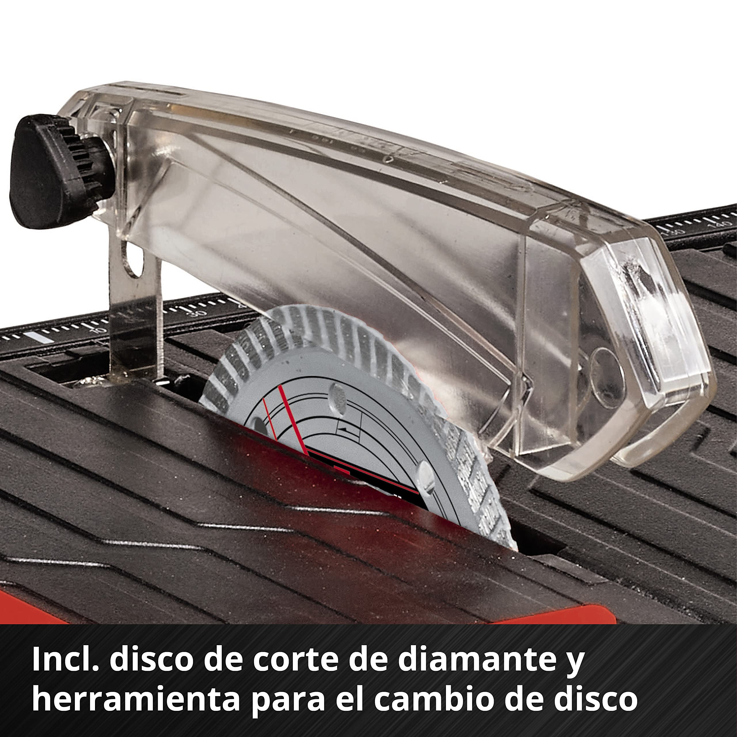 Einhell Cortador de azulejos con batería TE-TC 18/115 Li-Solo Power X-Change (iones de Li, 18V, máx. 3800 rpm, incl. disco de corte de 115 mm, envío sin batería ni cargador)