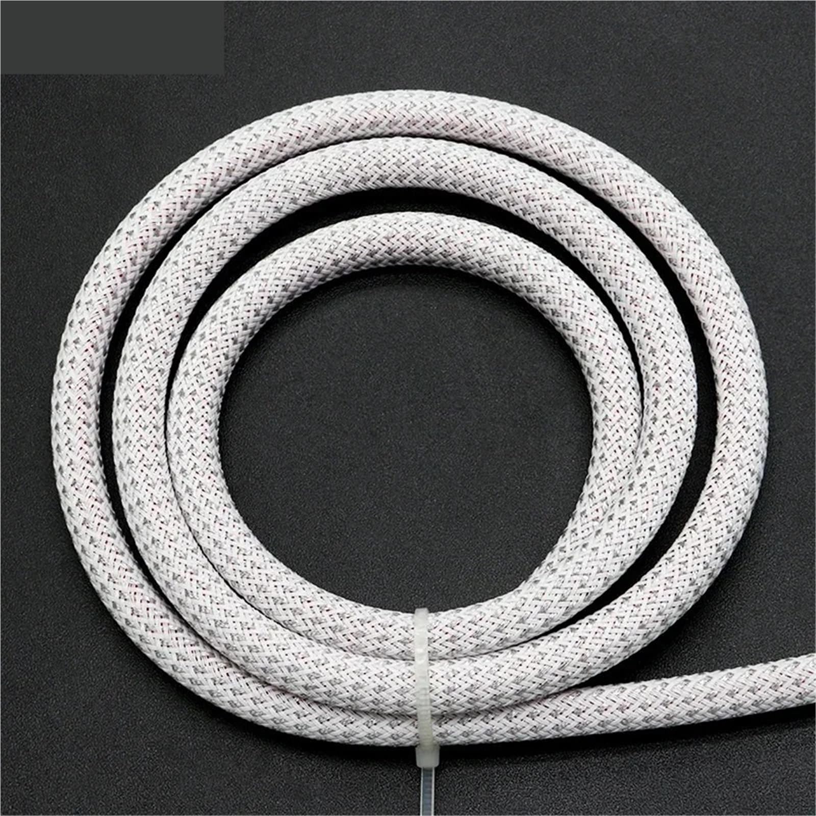 Canalina Passacavi Muro Guaina avvolgente for cavi elettrici con manicotto a treccia per Computer(20mm,20m)