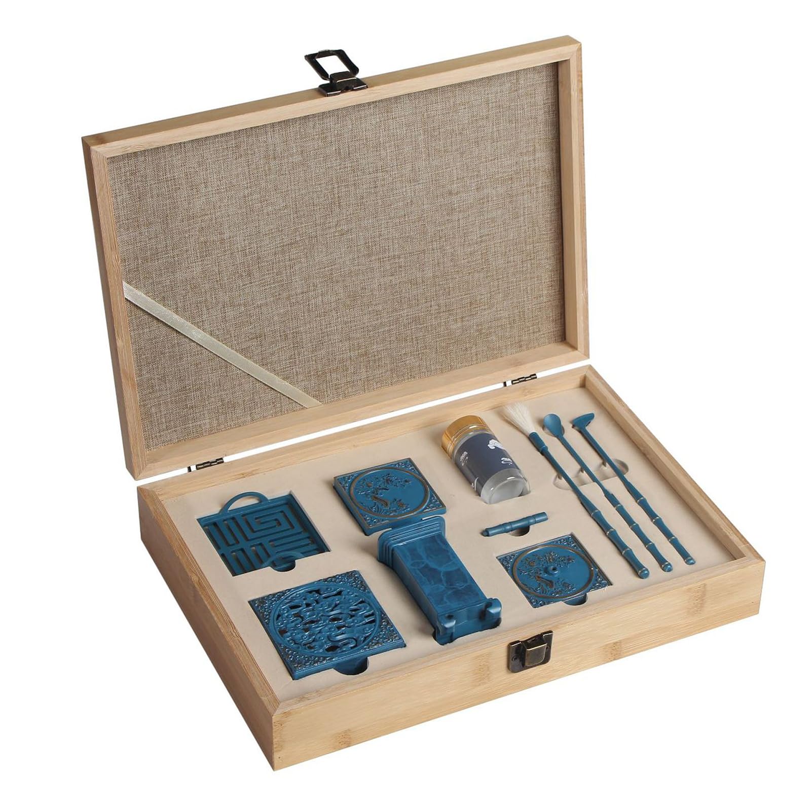 Kit de fabricación de incienso de latón de 9 piezas, juego de herramientas de incienso de latón para bricolaje, moldes de cono de incienso de torre de reflujo para meditación, incluyendo cuchara, pala