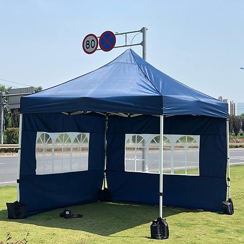 Miniatura 6 de Paquete de 4 pesas para toldo, bolsas de arena para patas de toldo de tienda de campaña, juego de bolsas de arena para base de paraguas de patio,