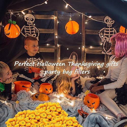 Miniatura 4 de Borradores de calabaza a granel, recuerdos de fiesta, mini borradores de calabaza para niños, estudiantes, regalos de regreso a clases, contadores