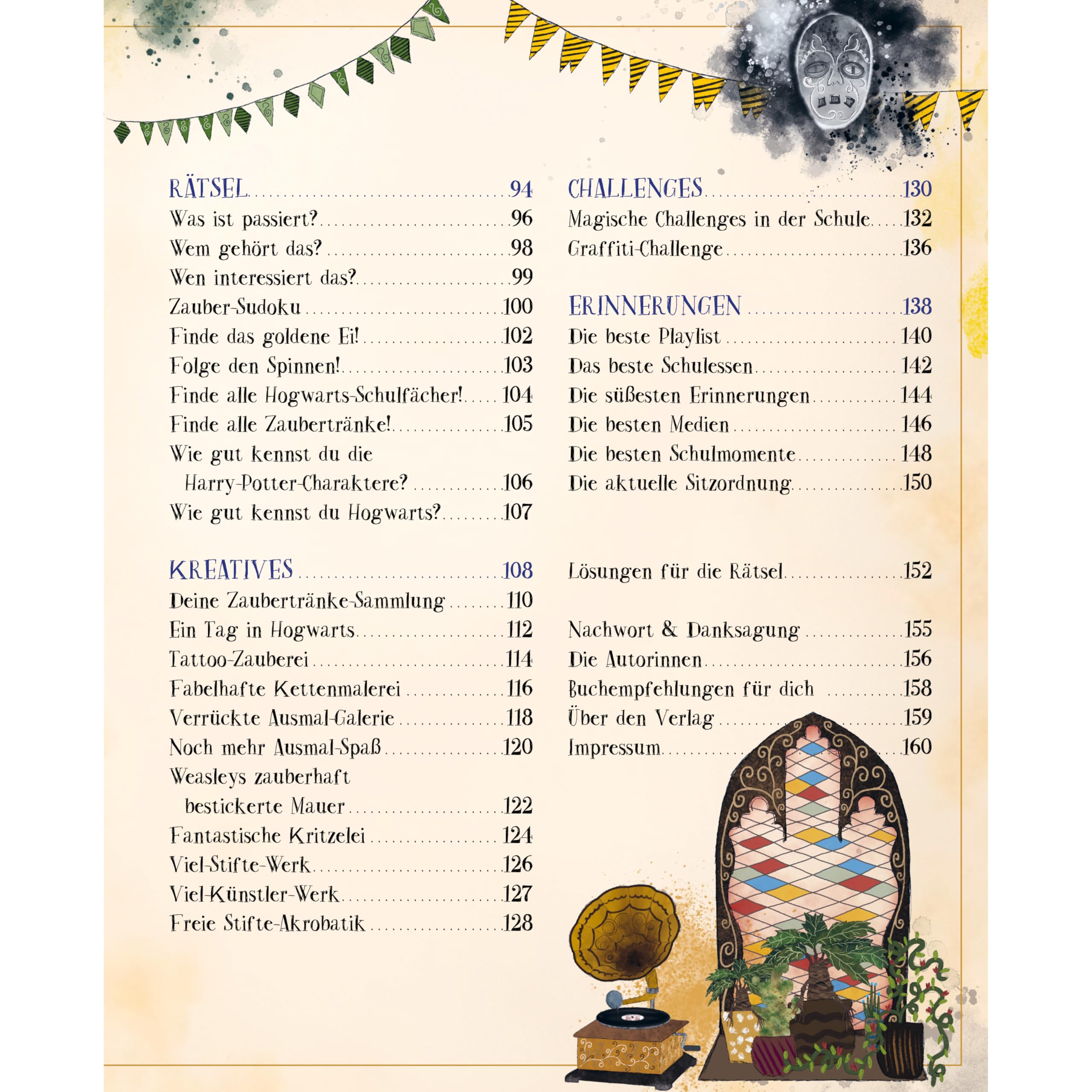 Mein inoffizielles Harry-Potter-Zauberbuch für magische Schulpausen. Zauberhafte Beschäftigungen, Rätsel, Challenges und mehr.: Der ultimative Portschlüssel in die magische Welt!