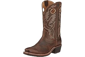 Ariat Heritage Roughstock Western Boot: A Timeless Legacy of Quality and Style