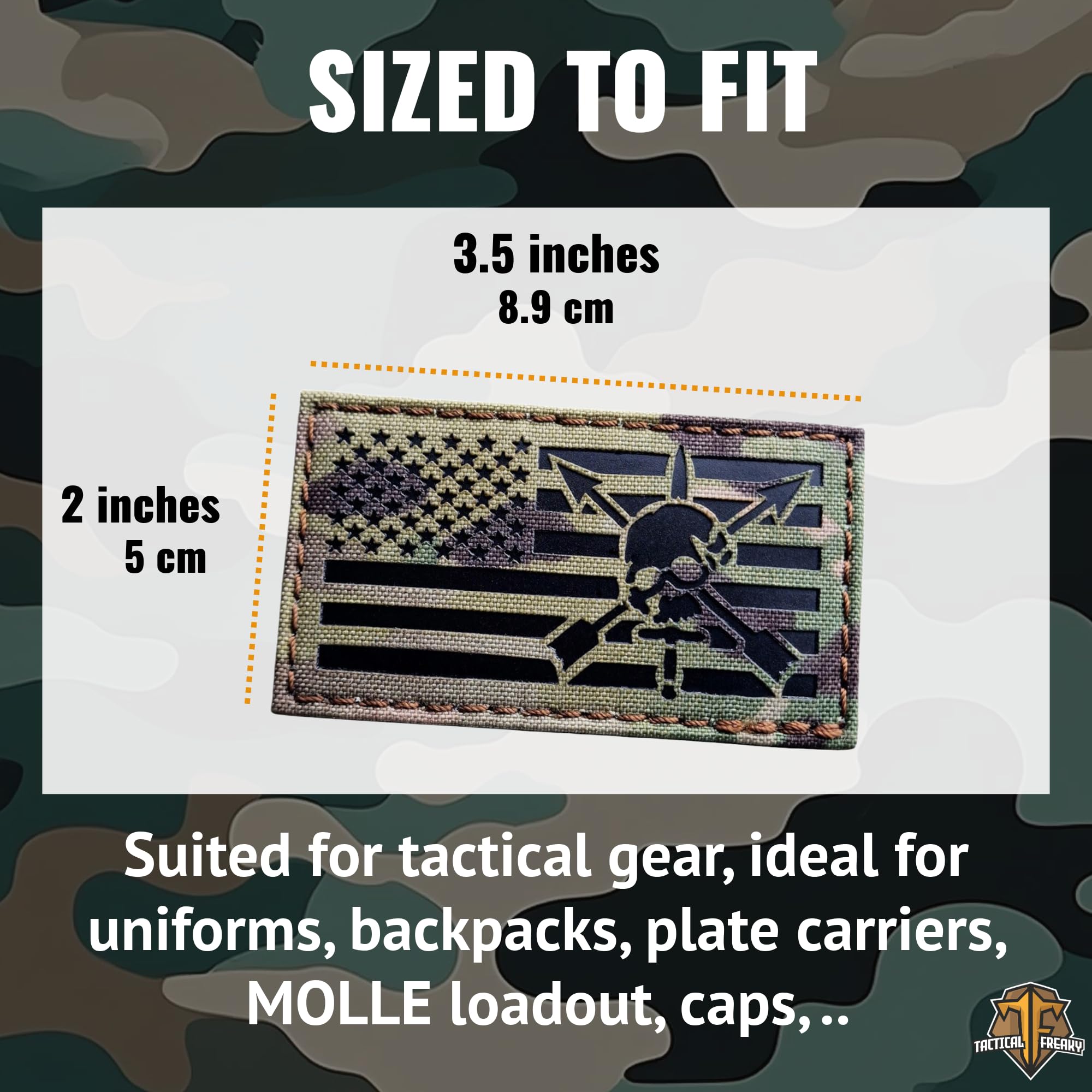 Lot of 2 U.S Army Uniform Special Forces SF Tab Patch Green Beret Class A USGI e
