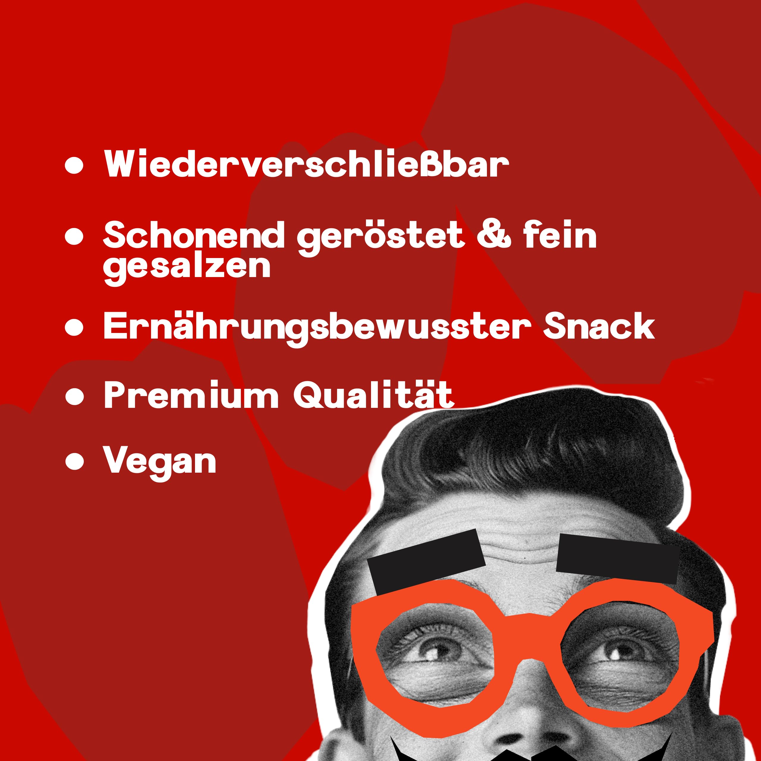 MagNuss Pistazien | Sweet Chili | 12x 200g-Packung | Knackige Pistazien mit würzigem Chili-Aroma | aromatisch-pikanter Genuss für Snackliebhaber