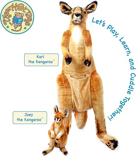 Miniatura 5 de Kari El Canguro y Joey - Peluche grande de 3 pies