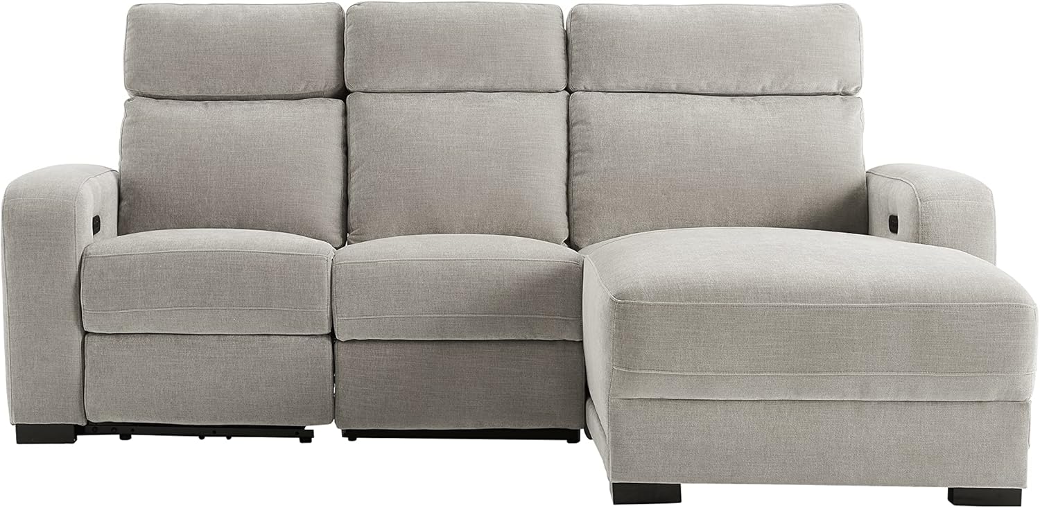 GOOD & GRACIOUS Power Reclining Sectional Sofa Chaise Set