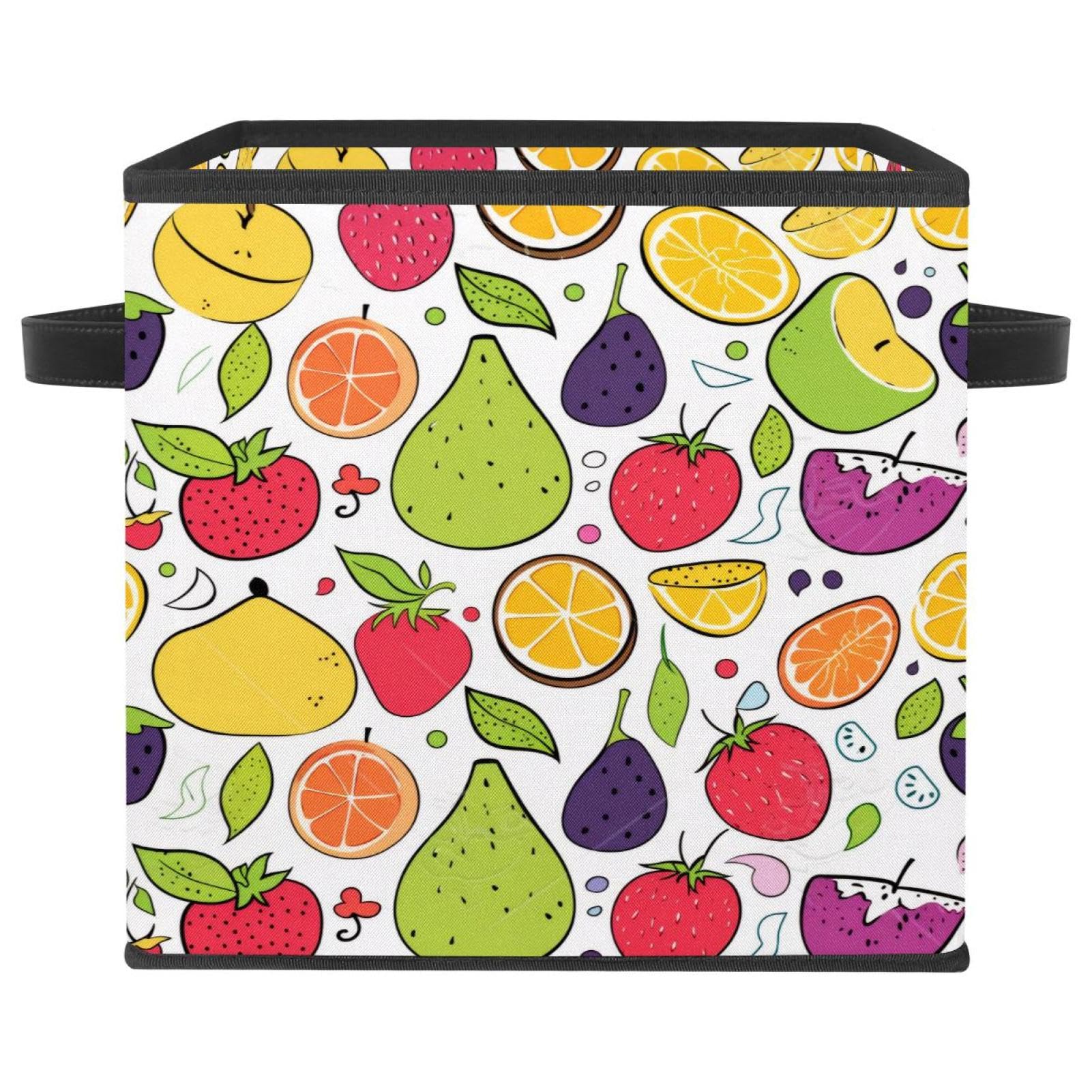 Boîte de rangement pliable fruits pour optimiser l'espace du dressing