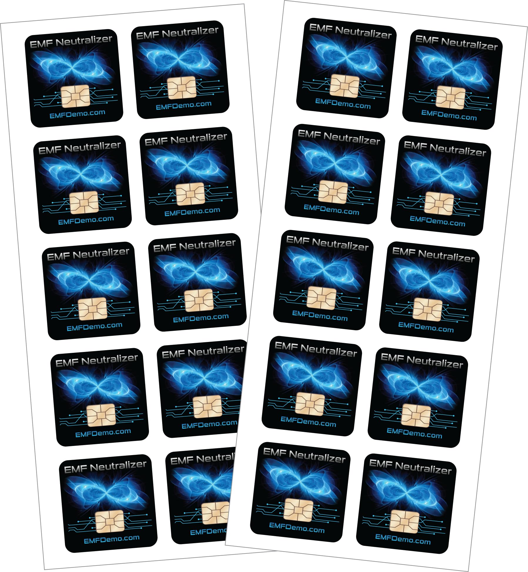 Cell Phone EMF Protection Neutralizers - Slim Design - Proudly Made in The USA - Developed by Dr. Valerie Nelson