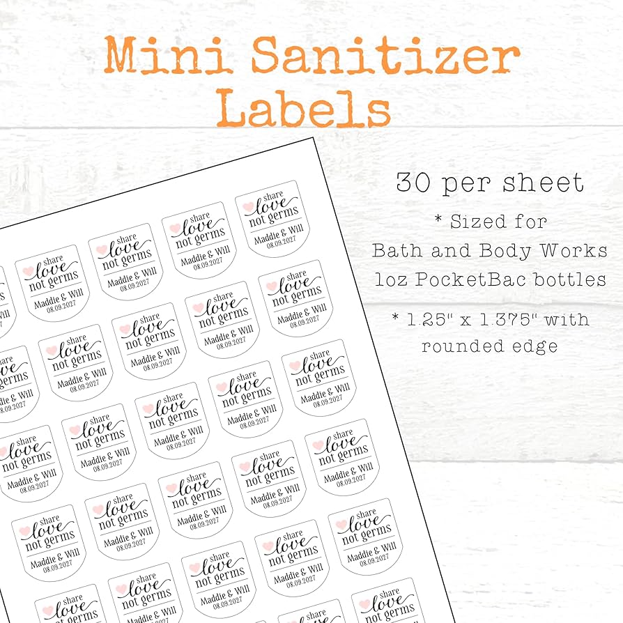 amazon-com-wedding-favor-labels-30-personalized-sanitizer-stickers-share-love-not-germs-fits-pocketbac-handmade-products