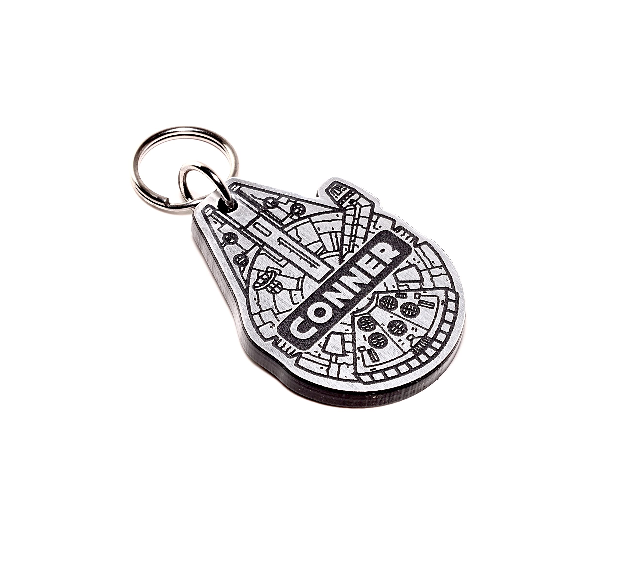 Millenium Falcon Personalized Pet ID Tag