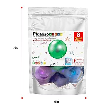 PicassoTilesのトラックランビルディングブロック用マーブル 8個 PicassoTilesトラックラン ビルディング ブロック用 マーブル 8