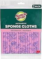 Vista 15 de Scotch-Brite Toallitas de cocina de alto rendimiento, 5 toallitas/bolsa, 12 bolsas/estuche (60 toallitas en total)