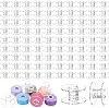 Giantree 100Pcs Clear Bobbins, Plastic Bobbins for Sewing Machine, Bobbins Class 15 Sewing Accessories Embroidery Floss Bobbins, Sewing Machine Accessories