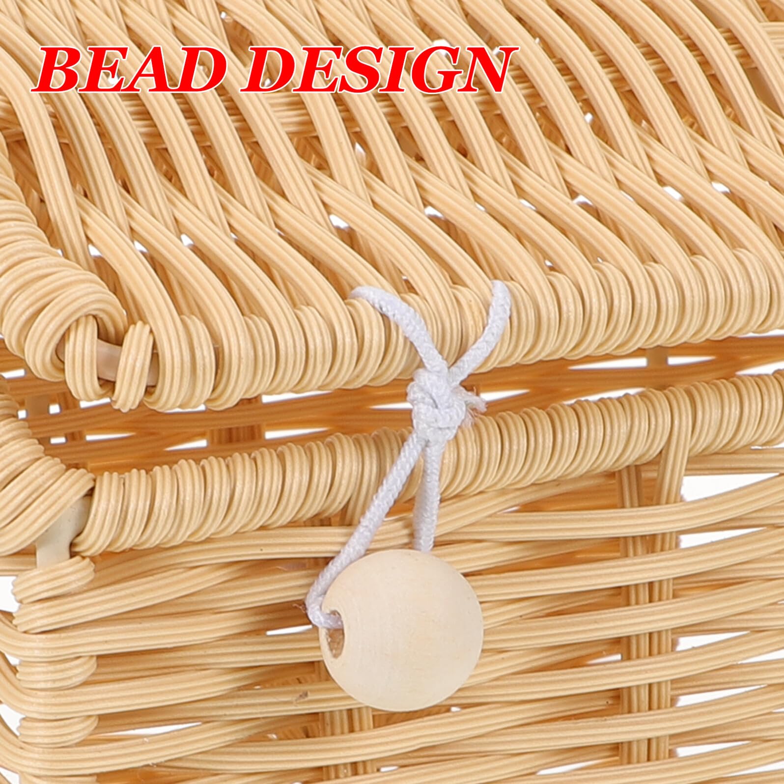 UKCOCO Cesta Tejida Navideña Hecha Mano Forma de Casa para Dulces Chocolates y Bocadillos Cesta con Asa Portátil de Mano para Fiestas Navideñas Showers y Festividades