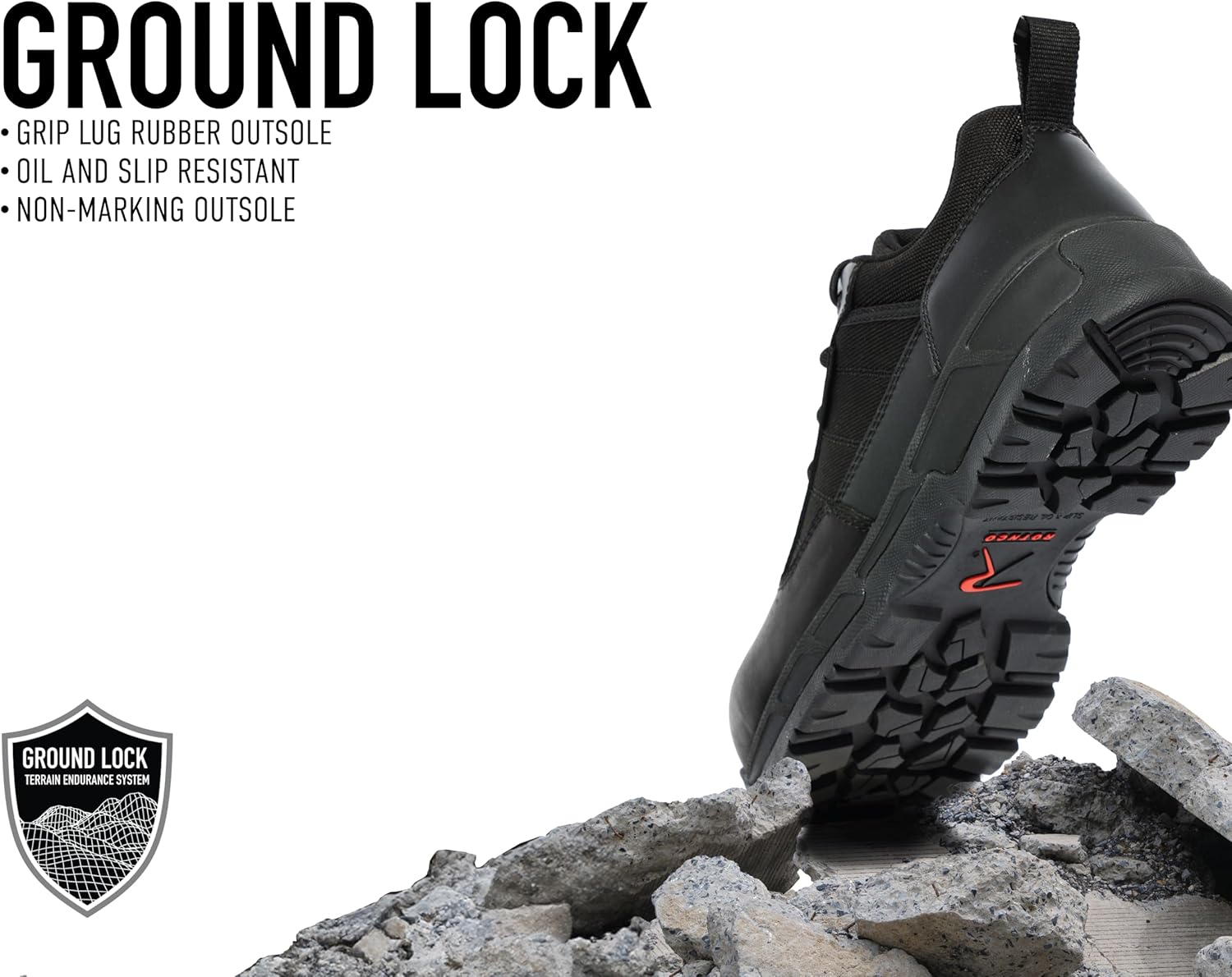 Rothco Guardian Tactical Shoe – 4 Inch – Waterproof & Lightweight Sneakers for Public Safety, EMTs, and More