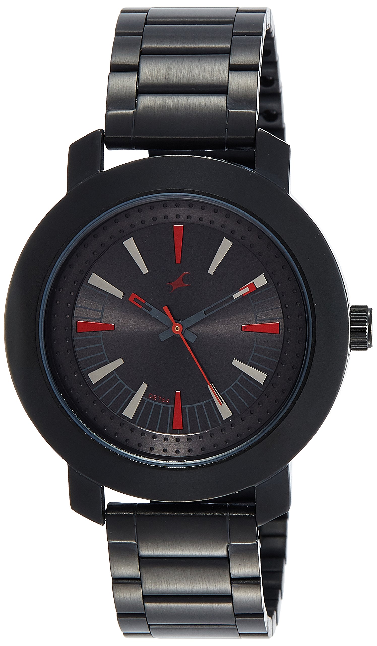 Fastrack Men Stainless Steel Analog Grey Dial Watch Nm3120nm01