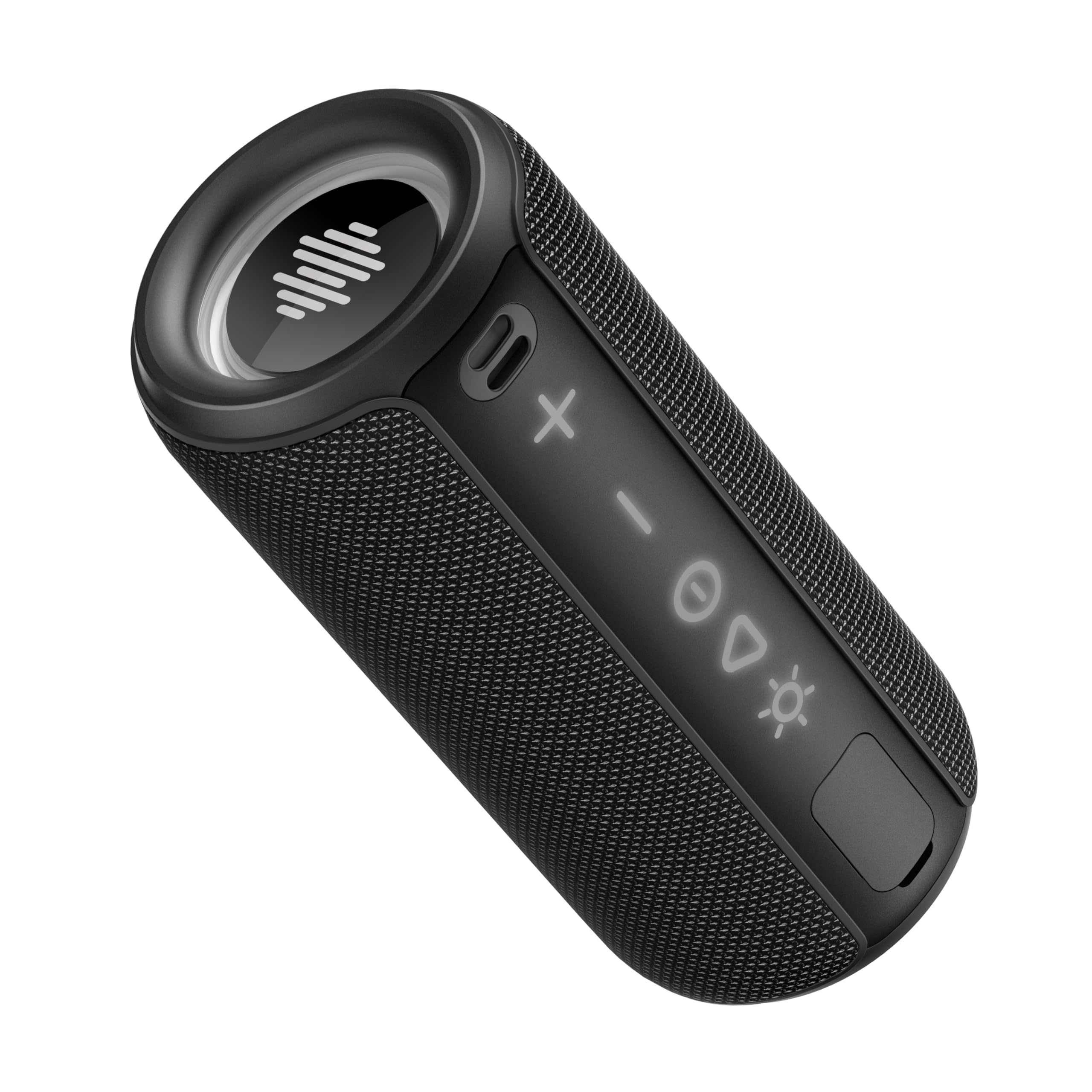 TIMU Portable Bluetooth Speaker, 25W Super Loud Wireless Speaker: Boost Bass 3.0, Bluetooth 5.4, 30H Playtime（Deep Black）