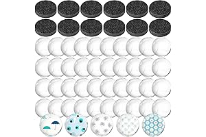 58 Sets DIY Glass Cabochons and Magnet Kit
