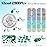 12100Pcs Resin Rhinestones for Crafting with 3Pcs 10ml B7000 Jewelry Glue, 2 Boxes Flatback Crystals Diomand (Emerald Green) for Bedazzling Crafts DIY Nail ArtNon Hotfix Gems for Clothing Shoes