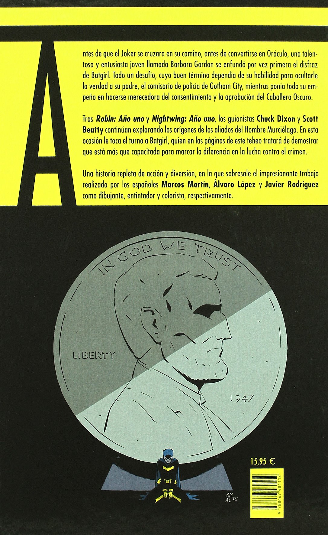 BATGIRL AÑO UNO (DC Cómics)