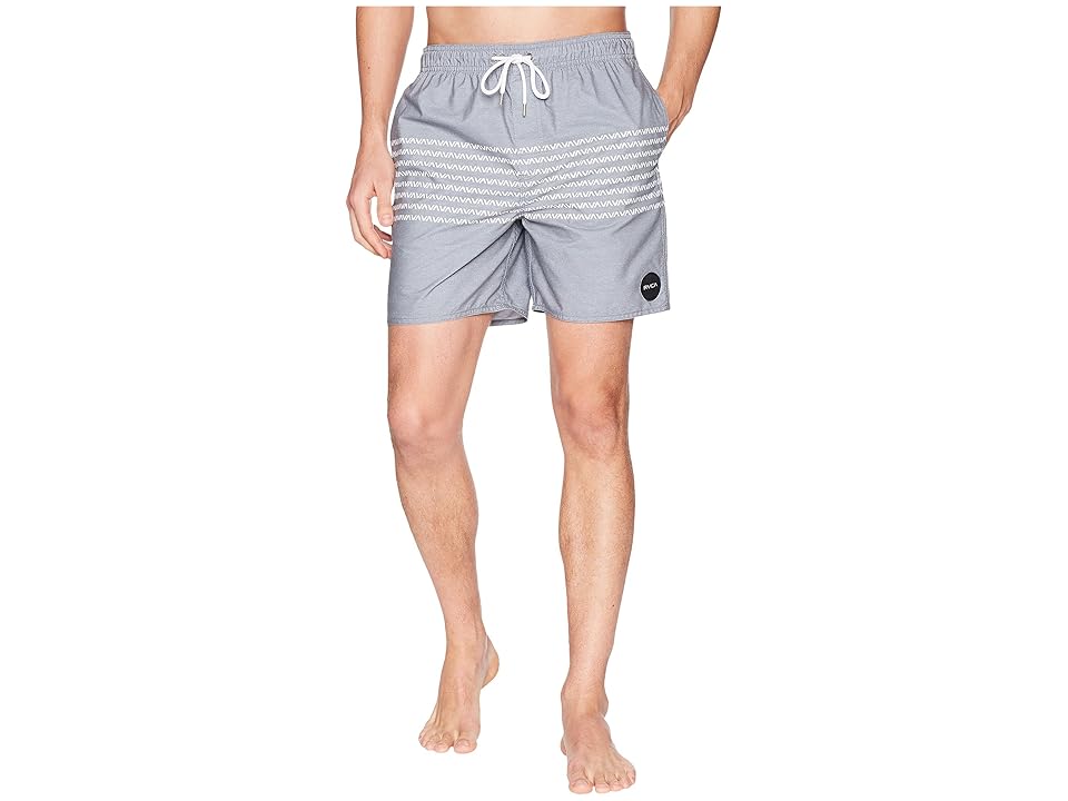 

RVCA VA Layer Elastic Shorts (Lead) Men's Shorts