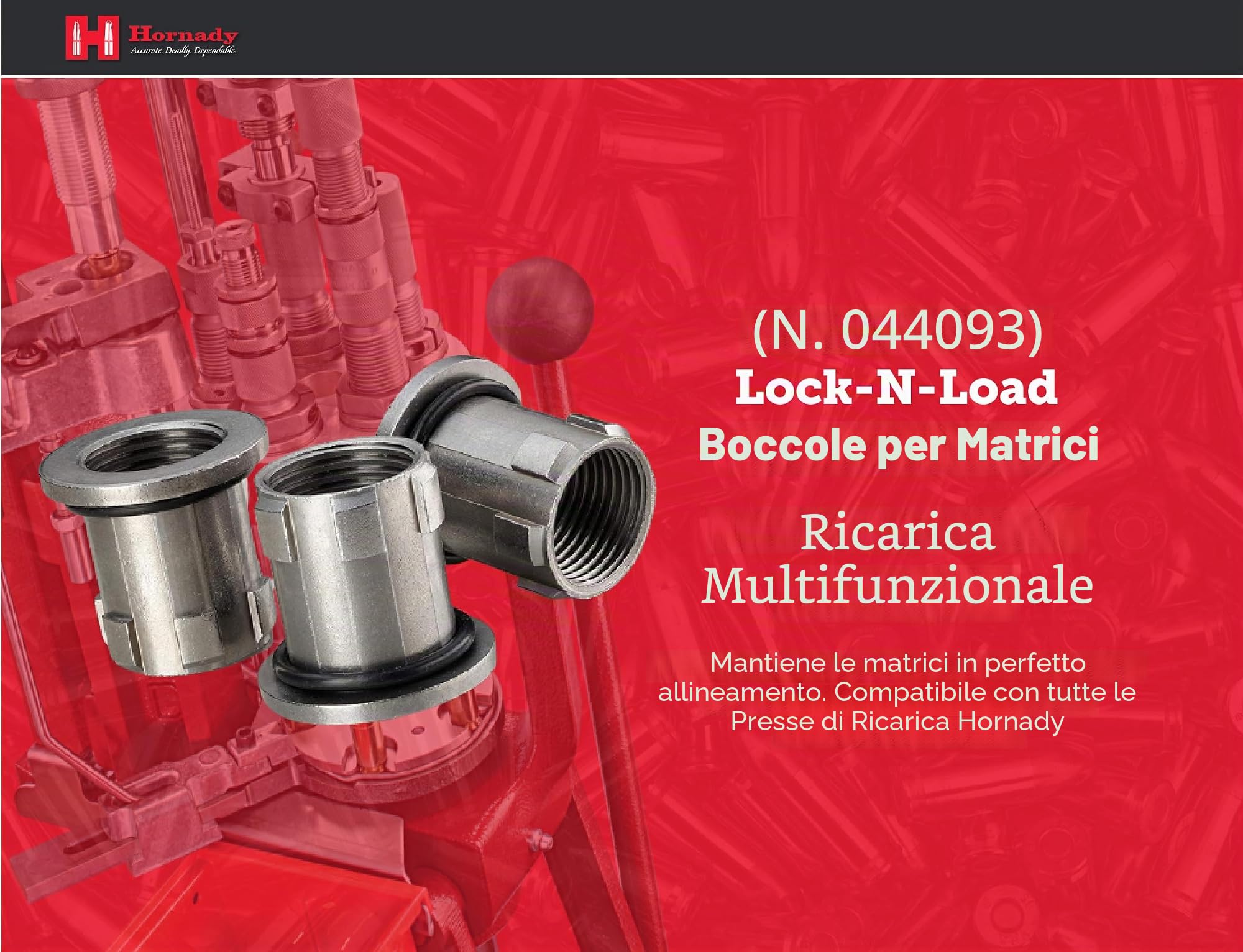 Hornady Lock N Load - Boccole e Kit di conversione