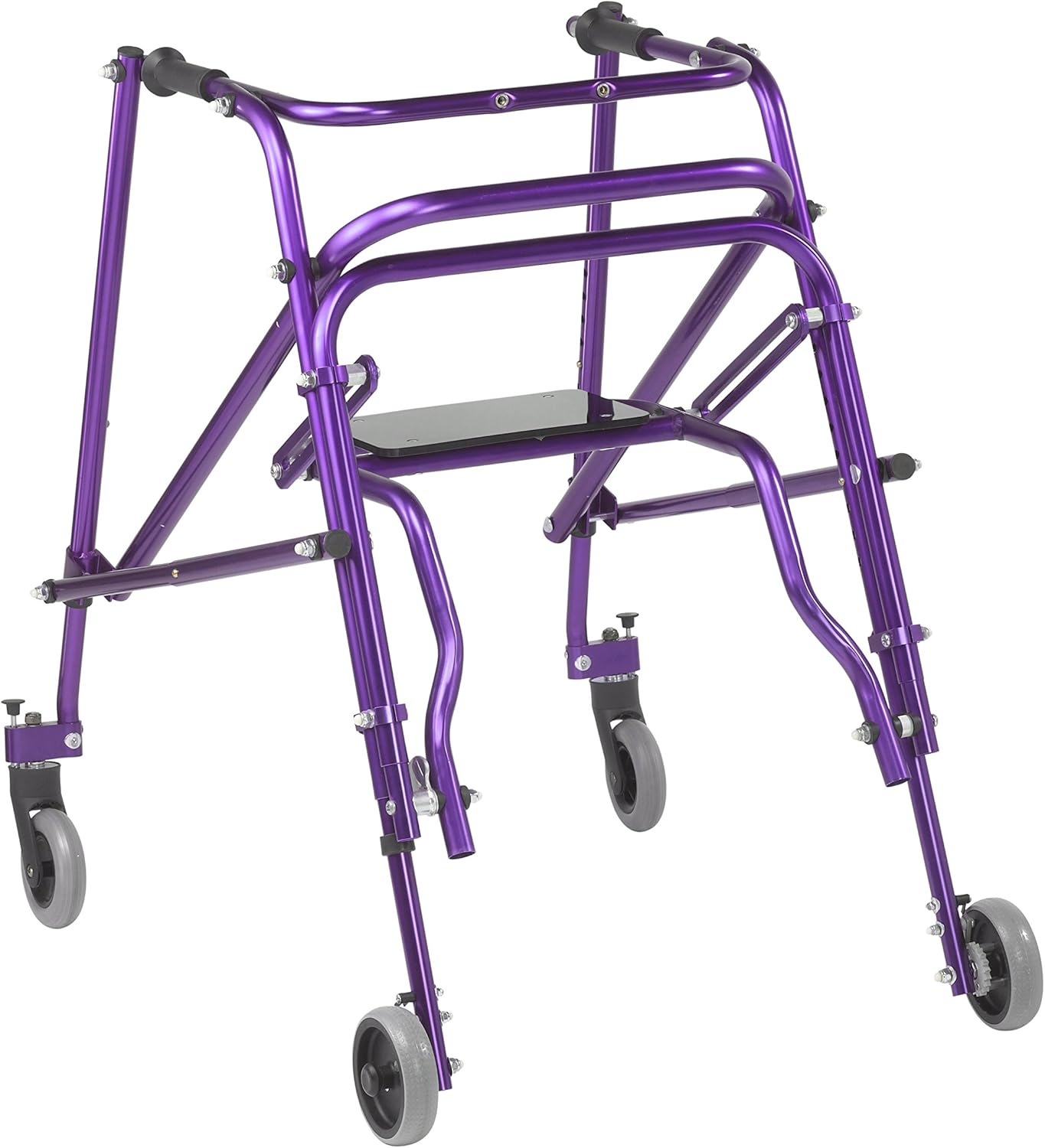 Crazy Clearance Inspired by Drive Nimbo 2G Lightweight Posterior Walker with Seat, Wizard Purple, Large Best Quality 🔥 Inspired by Drive Nimbo 2G Lightweight Posterior Walker with Seat, Wizard Purple, Large
