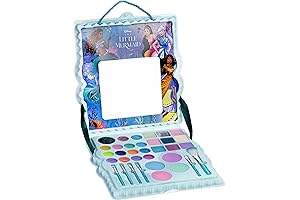 Disney Princess The Little Mermaid Eye Lip and Face Beauty Soft Case Makeup Palette