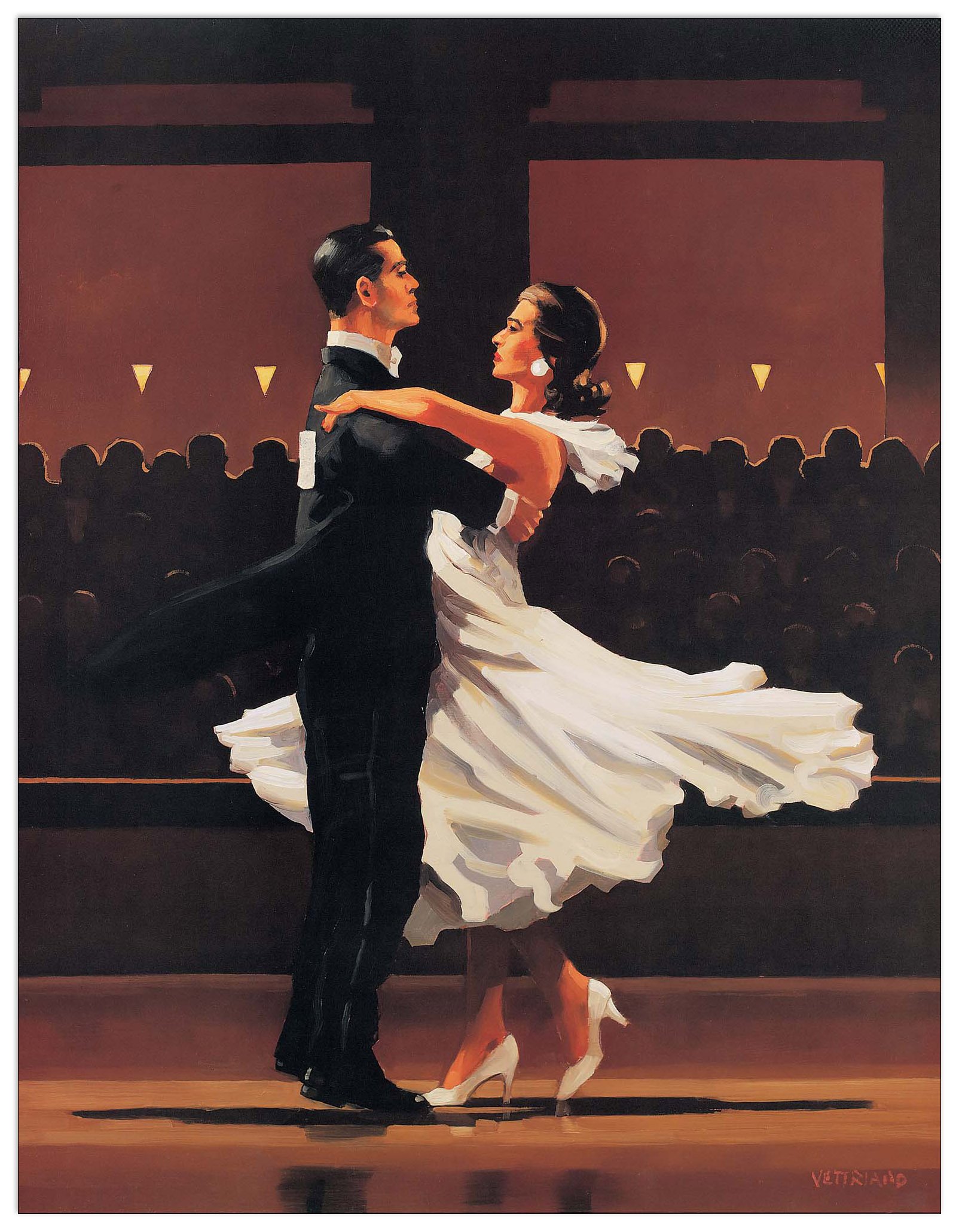 VETTRIANO Take This Walz panneaux MDF 45x58 cm à offrir pour une crémaillère