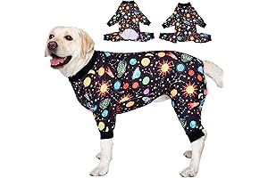 LovinPet Big Dogs Onesies: Pajamas for Large Canines