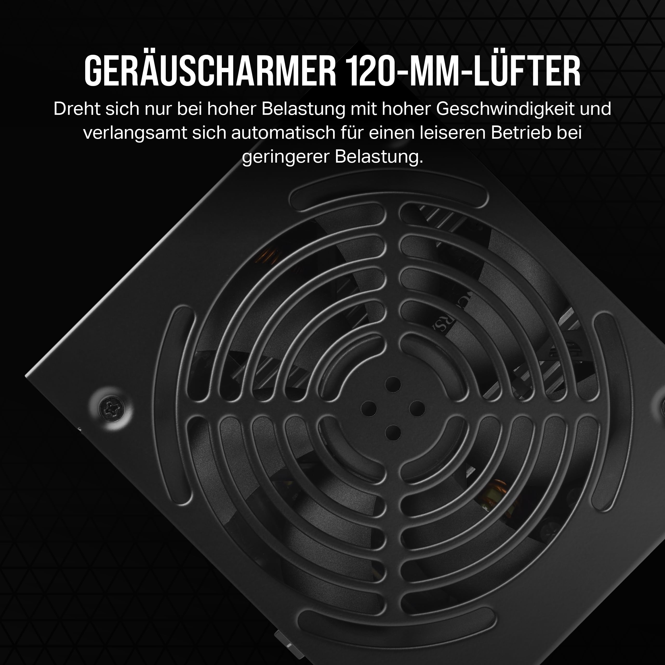 CORSAIR CX650 ATX 650W Netzteil - 80 Plus Bronze Zertifiziert - Geräuscharm - Ummantelte Kabel - Nicht Modular - EU - Schwarz