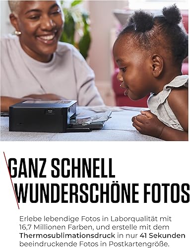Canon SELPHY CP1500 Mini Fotodrucker mobil unterwegs (bis — galinė pusė