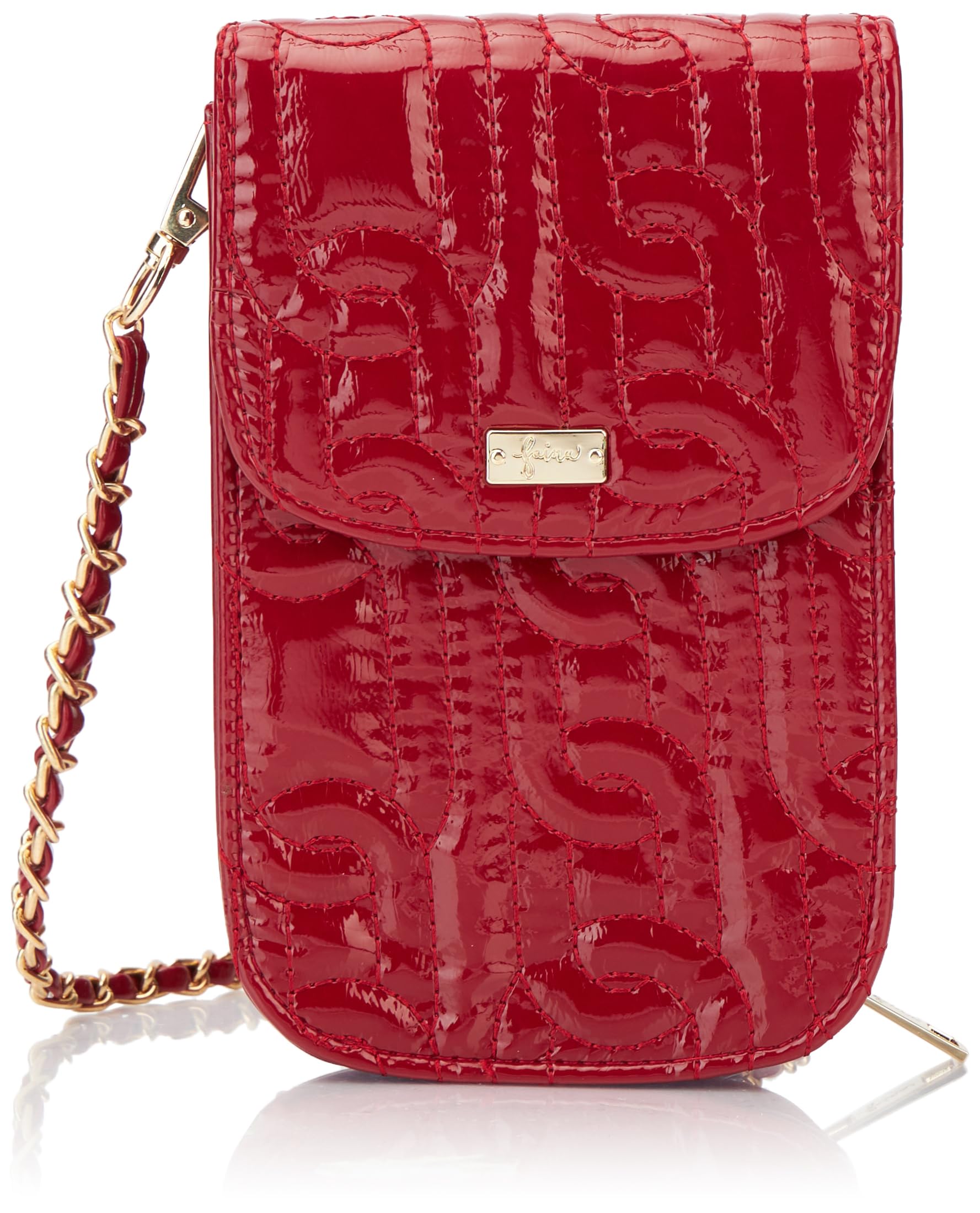 NALLY Women Mini-Bag Handbag with Shoulder Strap, red, One Size