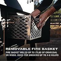 Vista 10 de Oklahoma Joe's Marshal Centerbox Smoker, Black - 23202164