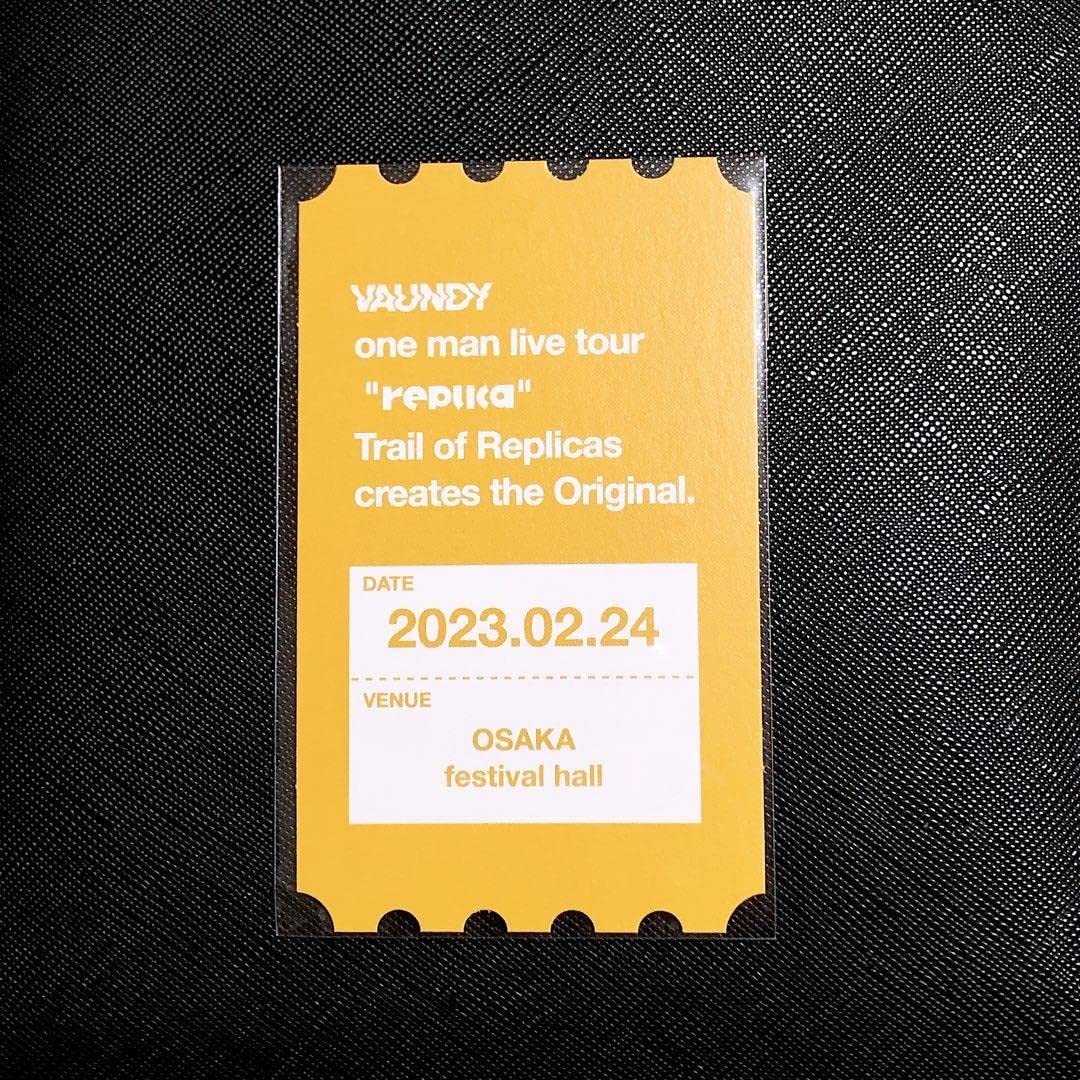 Vaundy キーホルダー　チケットカード　まとめ売り vaundyのフリマアイテム一覧 Vaundy キーホルダー チケット