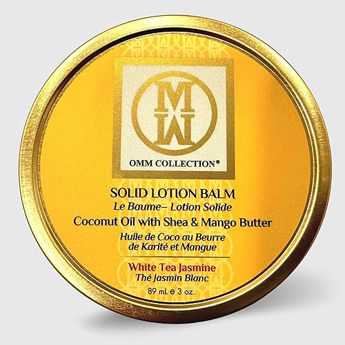 Miniatura 3 de OMM Collection Bálsamo de loción sólida Aceites naturales Mango, karité, cacao y coco Rico en mantequilla, hidratación para curar y suavizar la piel