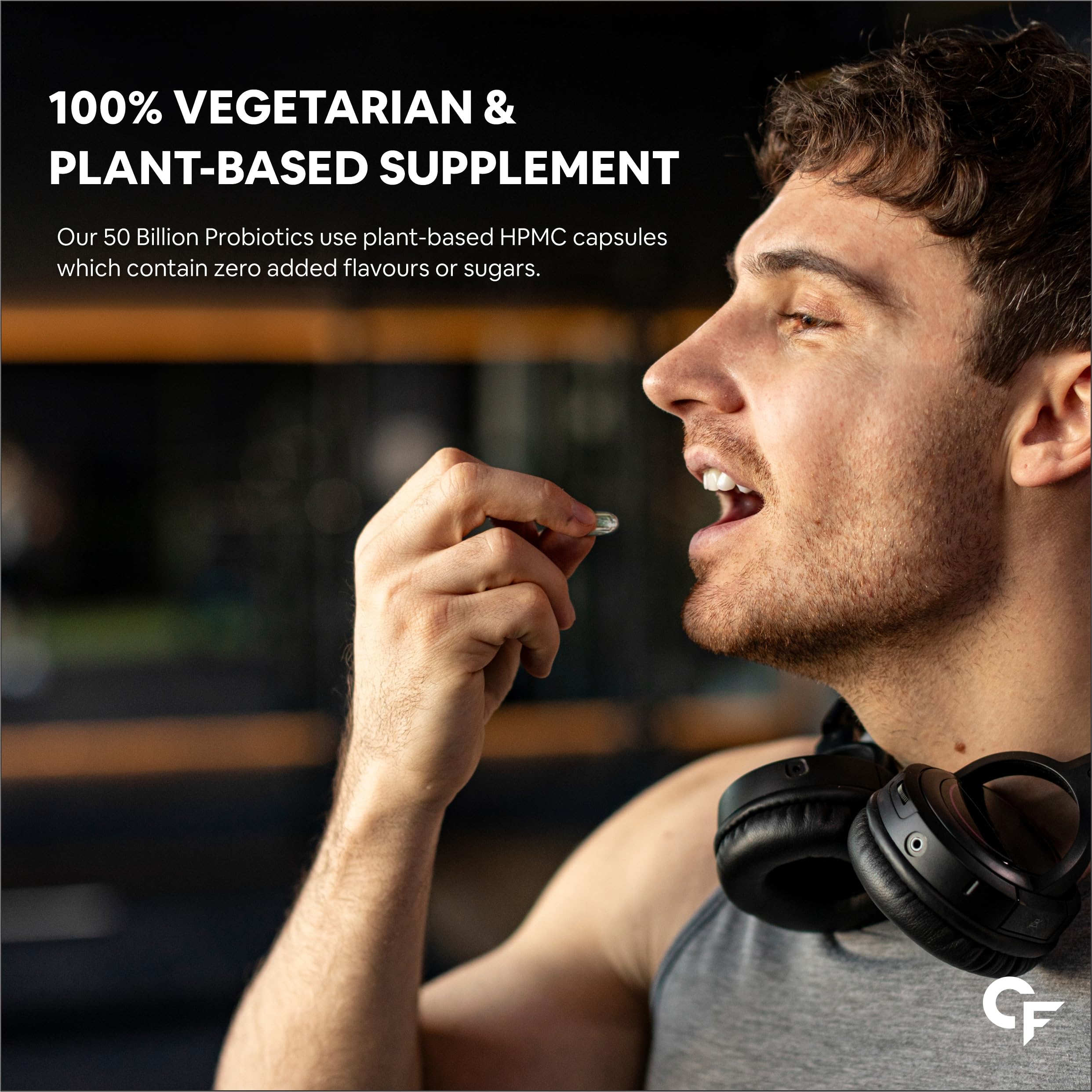 Carbamide Forte Probiotics Supplement 50 Billion CFU for Women & Men | Probiotics for Gut Health Supplement | Support Digestion & Immunity | Gut Health Probiotics – 60 Veg Capsules (Pack of 2) - Image 7 thumbnail