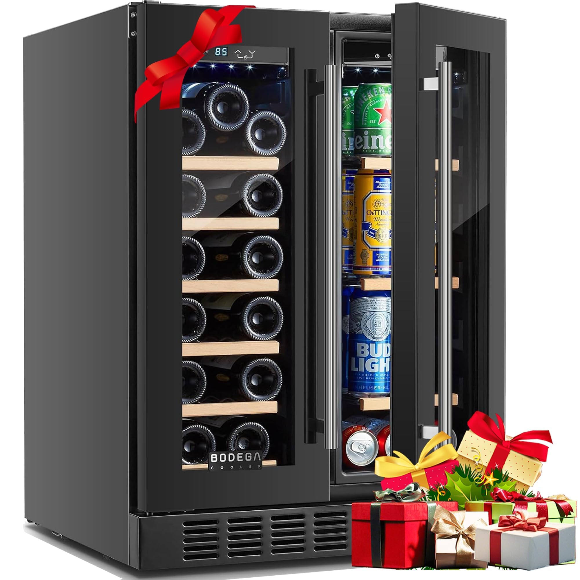 BODEGA UL-JC-150WM 3.5 cu ft Wine Cooler Black