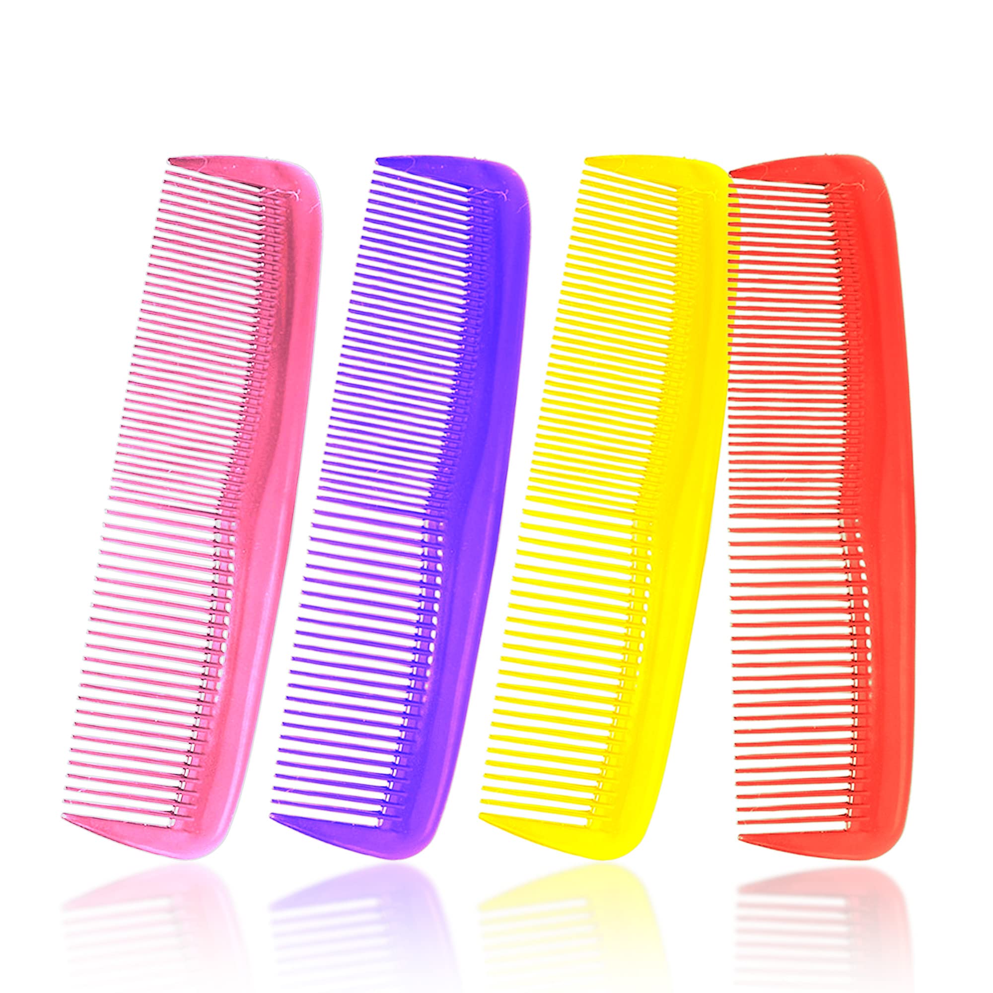 Hair Care 4-Pack Comb - Not Breakable - mens comb/fine tooth comb/peines para cabello