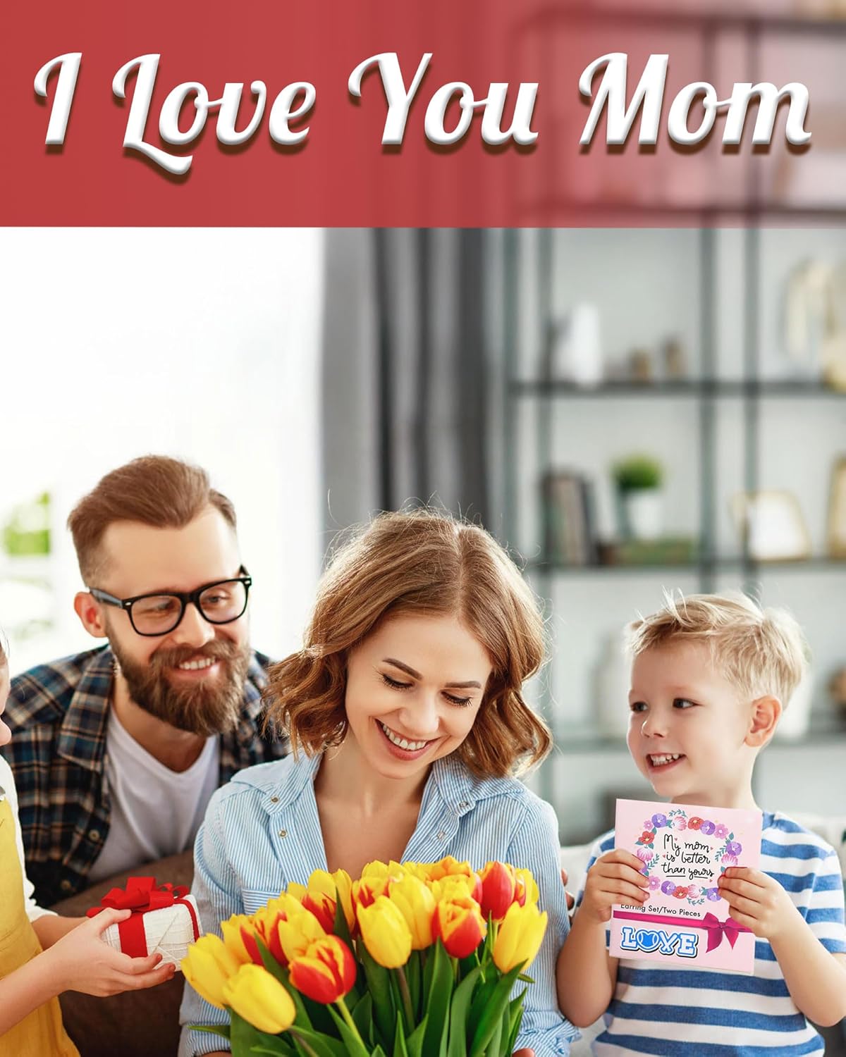 Premium Sparkle Baseball/Softball Earring Stud for Women, Perfect Gifts for Baseball Mom,GameDay,Party, Sport Fans and Birthday w/Nice Gift Box saying "My Mom It's Better Than Yours" - Image 5