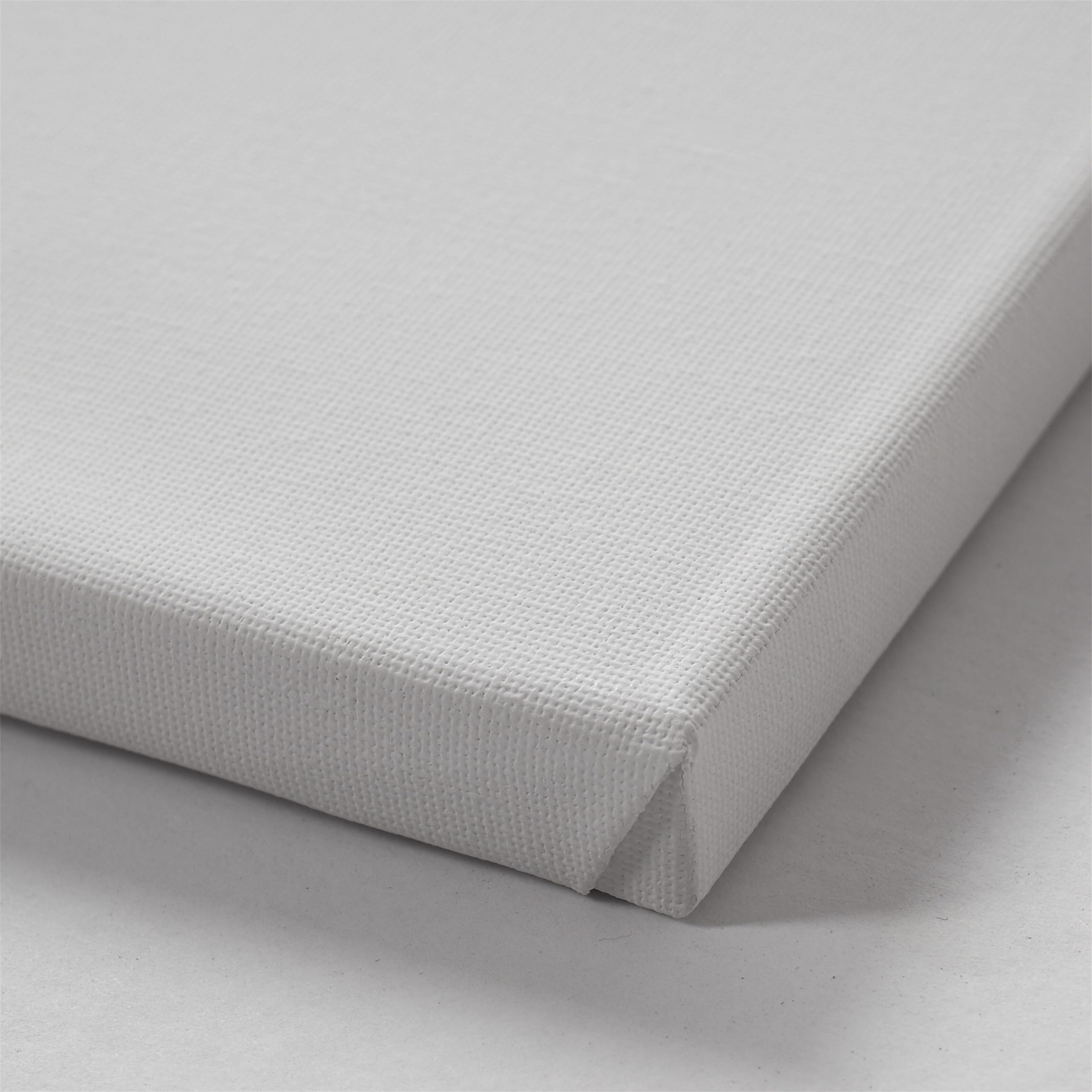 2x ART-STAR KEILRAHMEN 70x120cm | Leinwände auf Keilrahmen 70 x 120 cm | 100% Baumwolltuch ±280gsm zweifach grundiert, malfertige bespannte Keilrahmen mit Leinwand