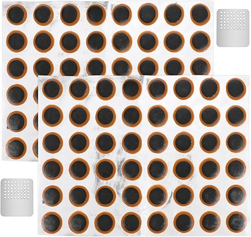 Miniatura 1 de Kit de reparación de neumáticos de bicicleta, parches de goma para neumáticos de bicicleta, herramienta de neumáticos de bicicleta al aire libre,